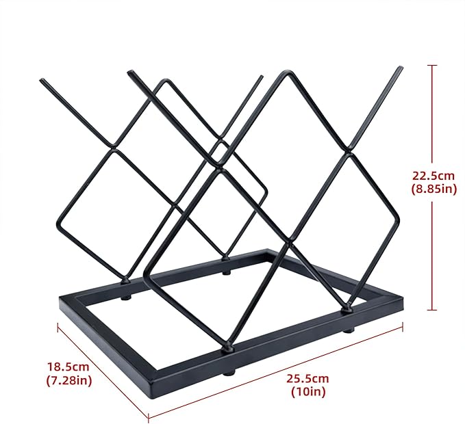 MCSAPIL Small Wine Racks Countertop(5 Bottle Capacity),Metal Wine Bottle Holder Modern Black for Home Kitchen Bar,Tabletop Wine Rack for Cabinet, Pantry, Wine Bottle Storage