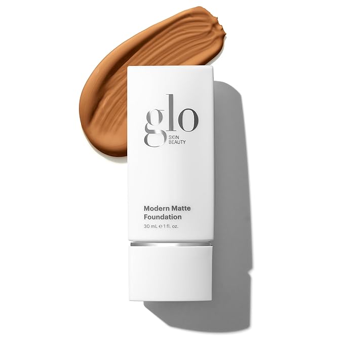 Glo Skin Beauty Modern Matte Foundation, 8N (30 mL) - Oil-free, Buildable Medium-to-Full Coverage, Powered by Salicylic Acid and Niacinamide