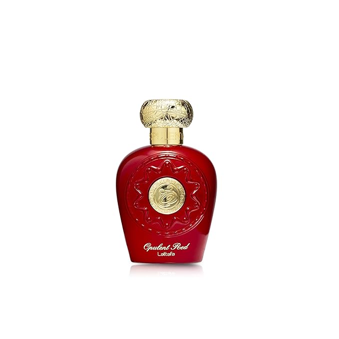 Lattafa Perfumes Opulent Red for Unisex Eau de Parfum Spray, 3.4 Ounce (137662)