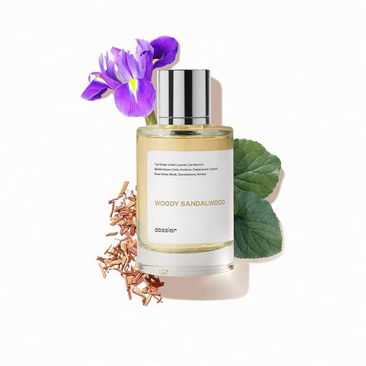 ドシエ オードパルファム ウッディサンダルウッド L.e L.ab F.ragrances S.anta.l 33 にインスパイア 男女兼用 3.4 Fl 0z (100ml)
