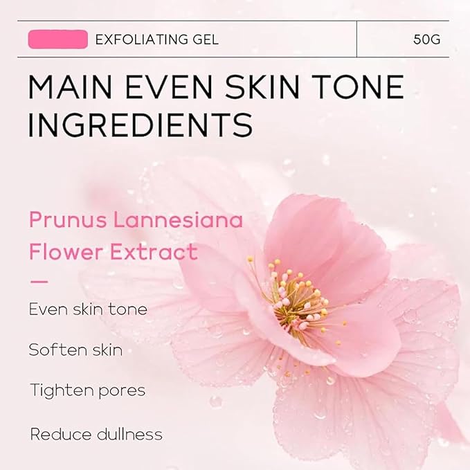Purifying Exfoliating Gel, Face and Body Exfoliating Scrub Gel, Deep Cleansing Moisturizing Facial Exfoliator for All Skin Types (1pcs)