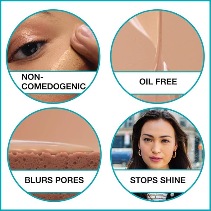 Maybelline New York Fit Me Matte + Poreless Liquid Foundation, Pouch Format, 115 Ivory, 1.3 Ounce