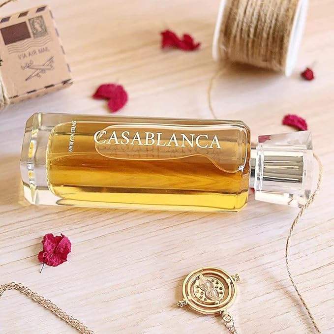 Swiss Arabian Casablanca - Luxury Products From Dubai - Long Lasting, Addictive Personal EDP Spray Fragrance - Seductive Signature Aroma - 3.4 Oz