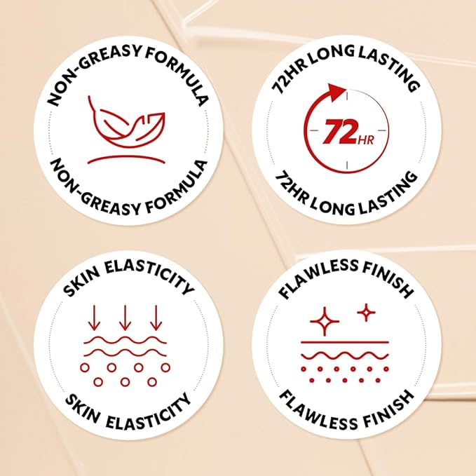 TIRTIR Mask Fit Red Cushion Foundation | Full coverage, Weightless, Skin fit, Satin Glow Finish, Korean Makeup BB Foundation, beauty, Tattoo cover up, Buildable (#29N Natural Beige, 0.63 Fl Oz)