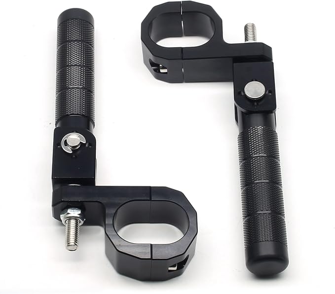 MZS Motorcycle Foot Pegs, Passenger Footrest Rear Folding Footrest Rest Accessories CNC Black Compatible with CT125 Trail 125 Hunter Cub 2021-2024