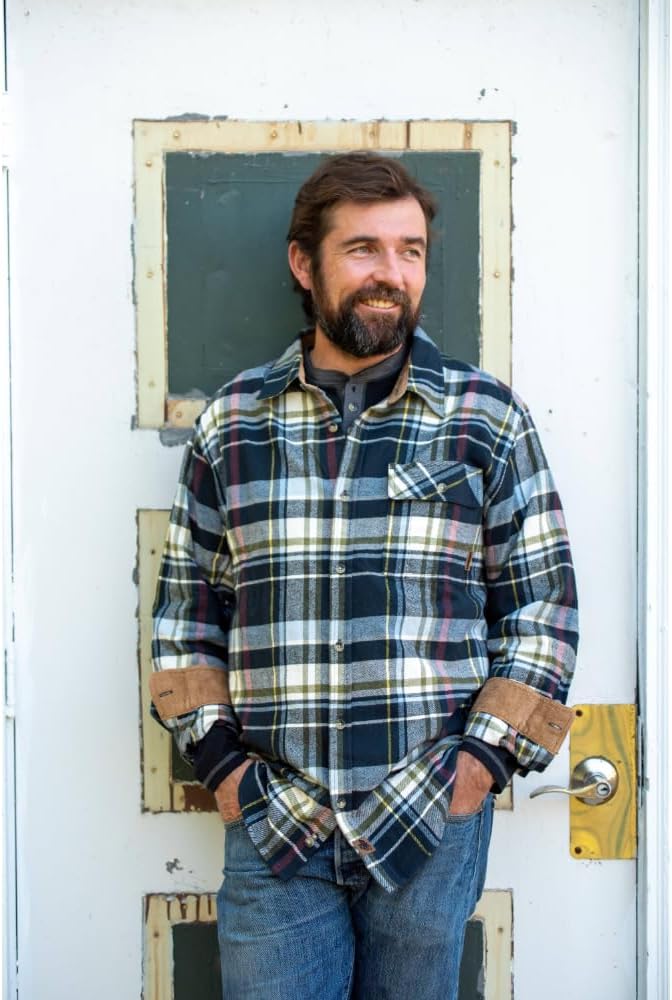 Legendary Whitetails Mens Long Sleeve Button Down 100% Cotton Flannel Shirt