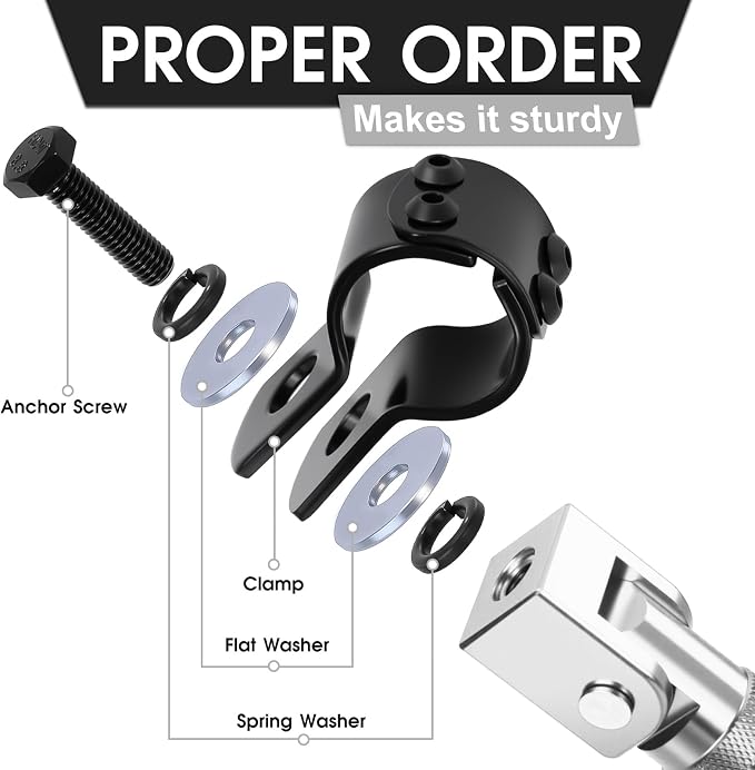 90 Degree Foldable Footpegs M8 Motorcycle Foot Pegs CNC Anti-Skid Footrest Passenger Pedal for Motorbike Mini Bike Dirt Pit Bike (Silver)