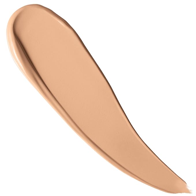 COVERGIRL & Olay Simply Ageless 3-in-1 Liquid Foundation, Matte Finish, Hyaluronic & Vitamin C Formula, 255 Soft Honey, 1 Count