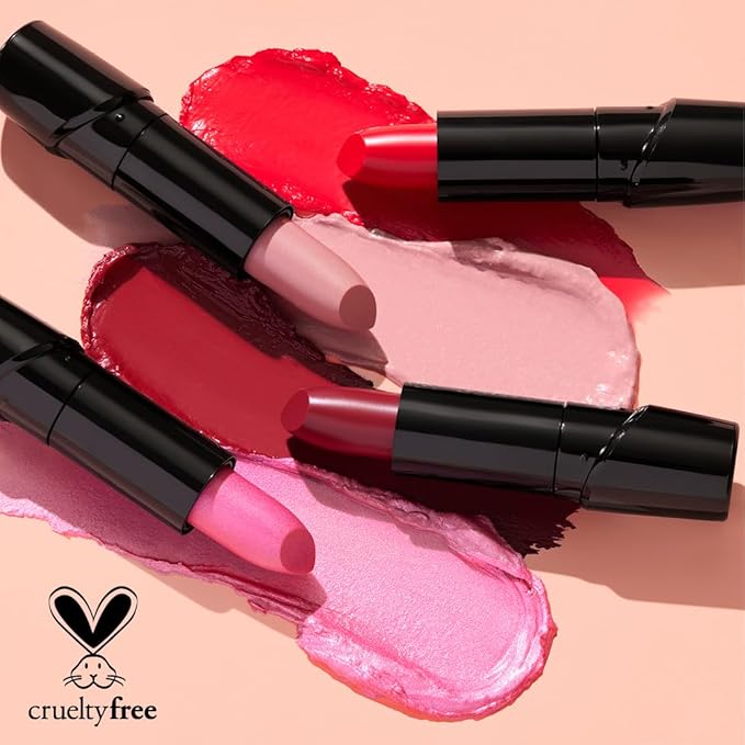 wet n wild Silk Finish Lipstick, Hydrating Rich Buildable Lip Color, Formulated with Vitamins A,E, & Macadamia for Ultimate Hydration, Cruelty-Free & Vegan - Fuchsia with Blue Pearl (Pack of 2)