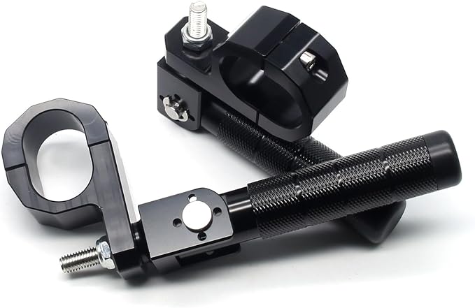 MZS Motorcycle Foot Pegs, Passenger Footrest Rear Folding Footrest Rest Accessories CNC Black Compatible with CT125 Trail 125 Hunter Cub 2021-2024