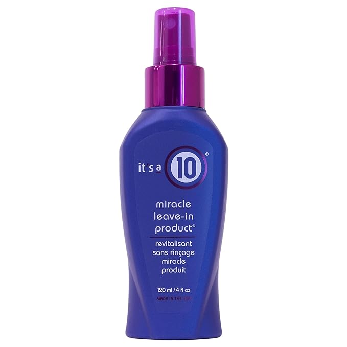 It's A 10 ヘアケア ミラクル リーブインプロダクト、4液量オンス