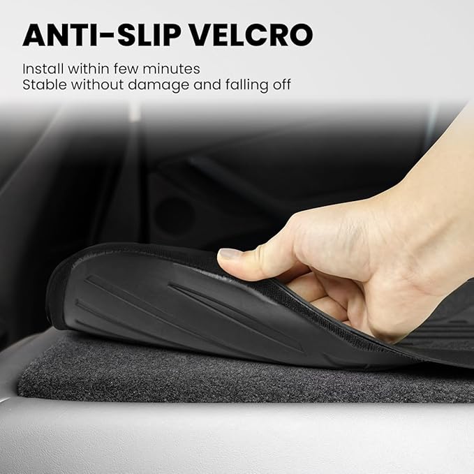 LASFIT Rear Seat Back Protector for Honda CRV 2012-2016, All Weather TPE Pet Friendly Custom Fit CR-V Second Row Back Seat Cover Backseat Mat Liner Accessories, Black