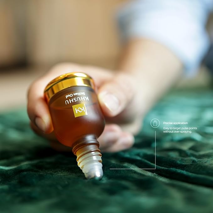 ローザ・アンダルシア＆シチリアンウード – プレミアムアラビックパフュームオイルセット（各20ml） – ロイヤルローズ、ウード、サフランの香りが長続きする、アルコールフリーの男女兼用フレグランス