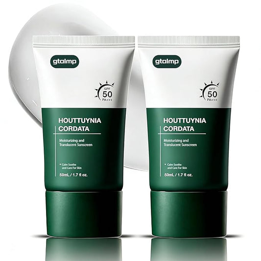 Silky Moisture Sunscreen, Moisture Daily Sunscreen, Korean SPF 50+ PA++++ Clear Filter Sun Essence, No White Cast, Hydrating, Moisturizing, Cools Down, Light Finish