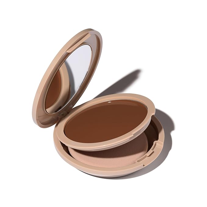 No Makeup Makeup Foundation, Weightless Cream-Balm Formula Conceals, Corrects and Camouflages with Skin-Tone Adaptive Flexshade Technology, Buildable, Long-Lasting, Cruelty-Free, Vegan, Dark