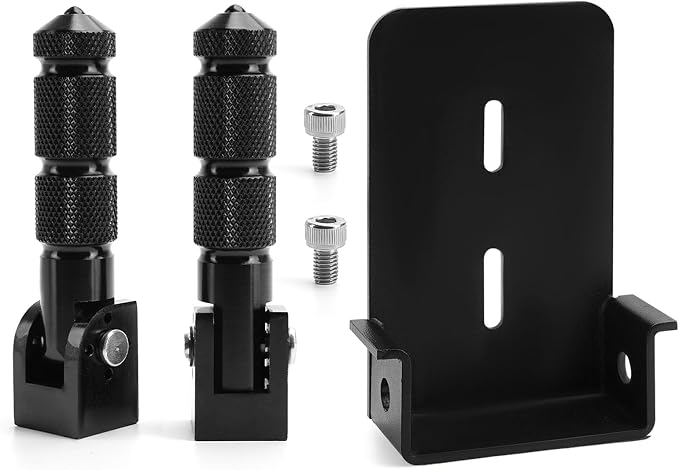 Foot Pegs for Super 73 S1/S2/RX/ZX, Folding Front Footrests Non-Slip Foot Pegs Pedal, Rack Peg Passenger Footpegs, Accesserios for Super 73