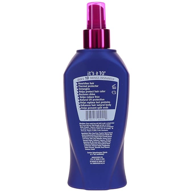 It's a 10 ヘアケア ミラクルリーブイン製品 10液量オンス (3個パック)