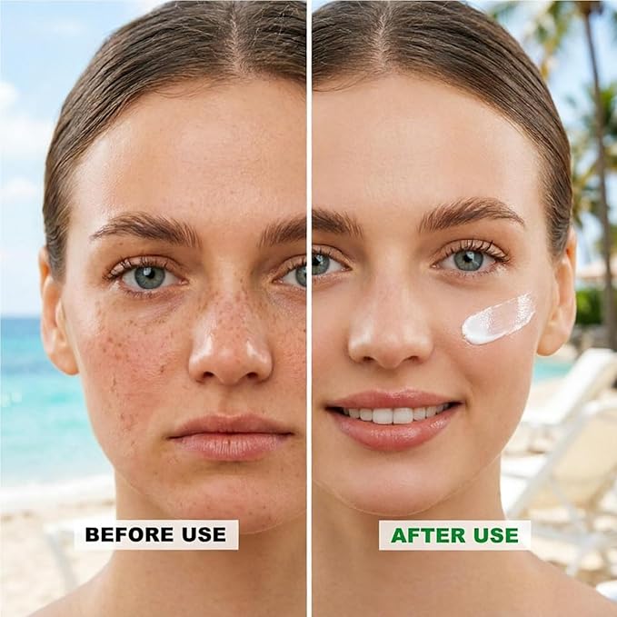 Korean Centella Sunscreen SPF 50+ Broad Spectrum, No White Cast Mineral Formula, Lightweight Daily Face Sunscreen for Sensitive Skin 1.7 oz