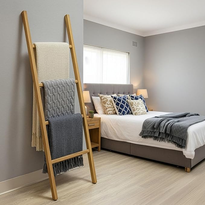 Asta Spa Teak Towel Ladder