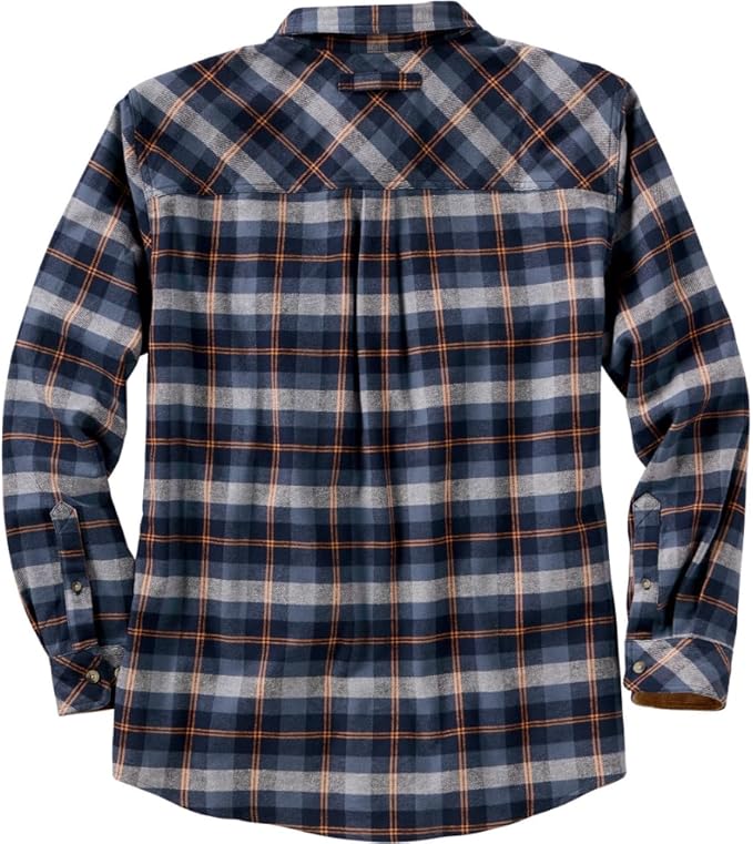 Legendary Whitetails Mens Long Sleeve Button Down 100% Cotton Flannel Shirt