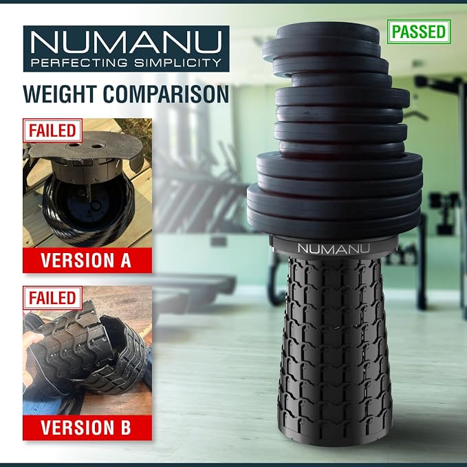 NUMANU 2026 Upgraded XXL Collapsible Stool with Cushion & Bag, 1000lbs Max Weight, 19.7" Heavy Duty Portable Retractable Telescoping Folding Seat Chair or Travel Footrest