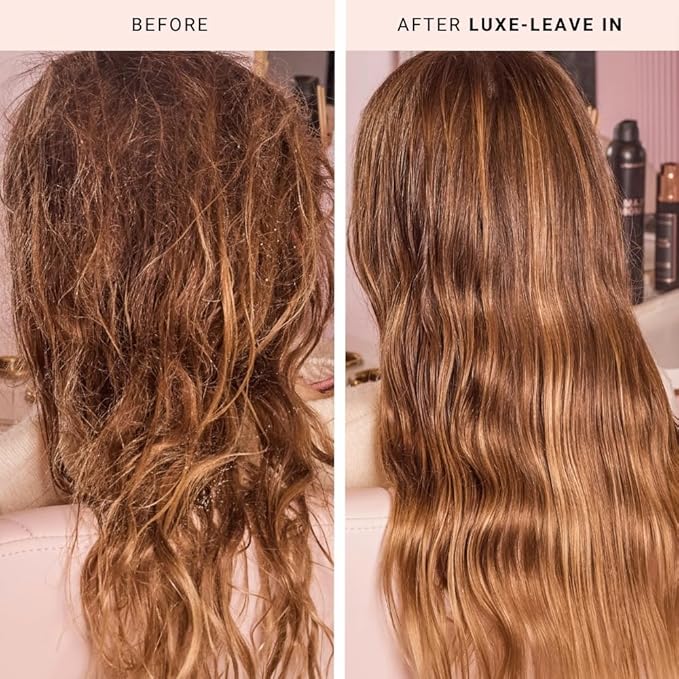 The Beachwaver Co. Luxe Leave-In Conditioning Detangler - Full Size (6 Fl Oz) | Leave-In Treatment to Hydrate, Smooth, & Strengthen w/HiX Vegan Bond Multipliers | Bali Beach Night Fragrance