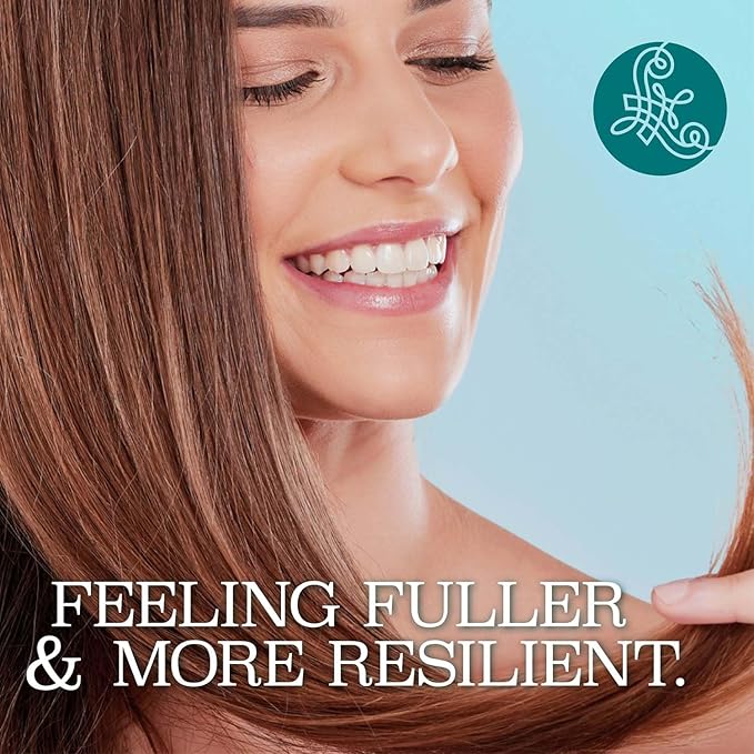 Luseta Collagen Peptides Hair Oil Strenghten and Moisturize for Thin & Dry Hair, Promote Thickness,Reduce Breakage and Restore Damaged Hair 3.38oz