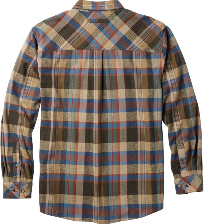 Legendary Whitetails Mens Long Sleeve Button Down 100% Cotton Flannel Shirt