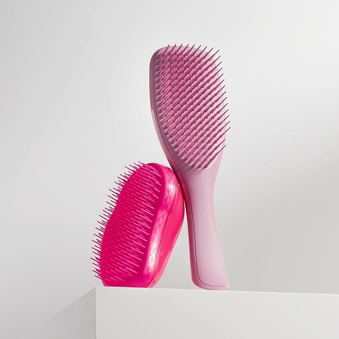 Tangle Teezer ザ・アルティメットディタングラー ブラシ ウェット＆ドライヘア用、絡まりを解消し、髪の切れ毛を軽減 ストレート〜ウェーブヘア用、Amazon限定 ローズバッド