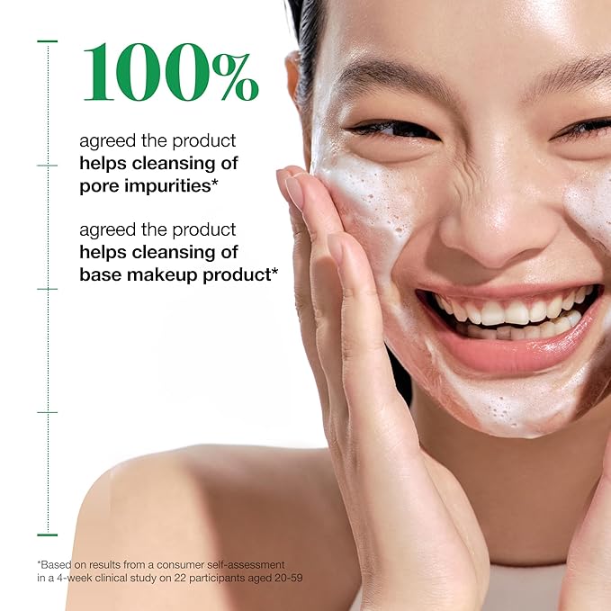 Anua Heartleaf Quercetinol Pore Deep Cleansing Foam, Face wash for Pore Refining Cleanser, Hydrating Daily Facial Cleanser For Double Cleansing, Gentle Foaming with BHA, Korean Skincare, 5.07 fl.oz.