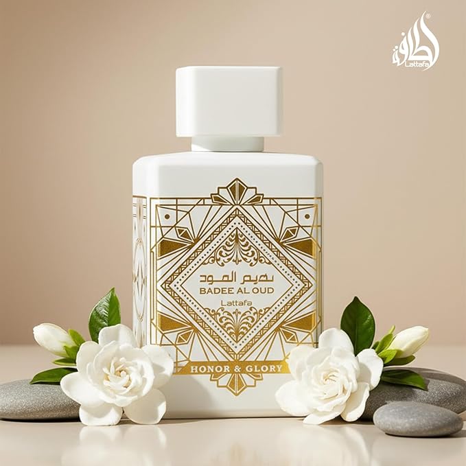 Lattafa Bade'e Al Oud Honor & Glory - Fruity, Vanilla, Warm Spicy, Woody - Eau de Parfum Long-Lasting Fragrance for Unisex, 3.40 Ounce / 100 ml | Unisex