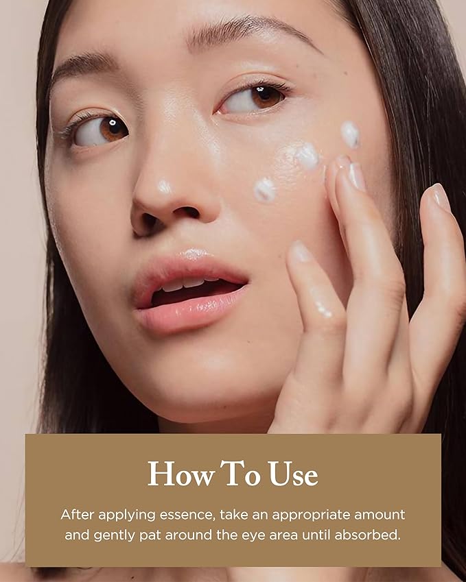 Danahan Hyoyong Fermented Hanbang Eye Cream - Anti-Aging Treatment for Fine Lines Dark Circles – 30+ Botanicals, Gentle Non-Greasy | Double Size 1.01 oz