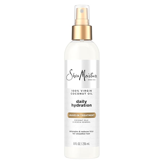 シアモイスチャー 100%ヴァージンココナッツオイル リーブイントリートメント 237ml