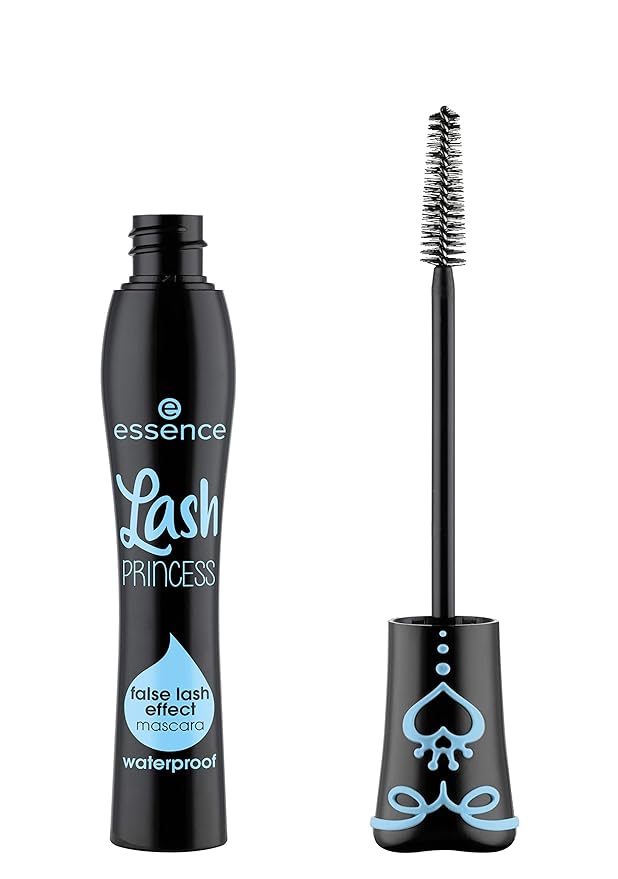 essence | ラッシュプリンセス false lash エフェクト マスカラ ウォータープルーフ | ヴィーガン & クルエルティフリー | 長さとボリューム (1個)