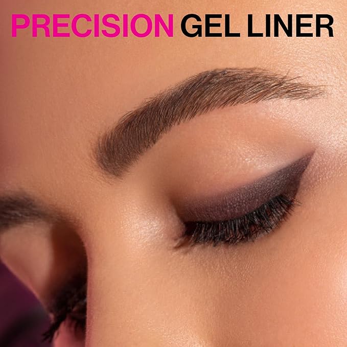 wet n wild Mega Last Breakup Proof Waterproof Retractable Gel Eyeliner - Ultra Pigmented 16-Hour Long Wear, Smudge Proof Satin Finish Formula, Cruelty-Free & Vegan - Intense Black