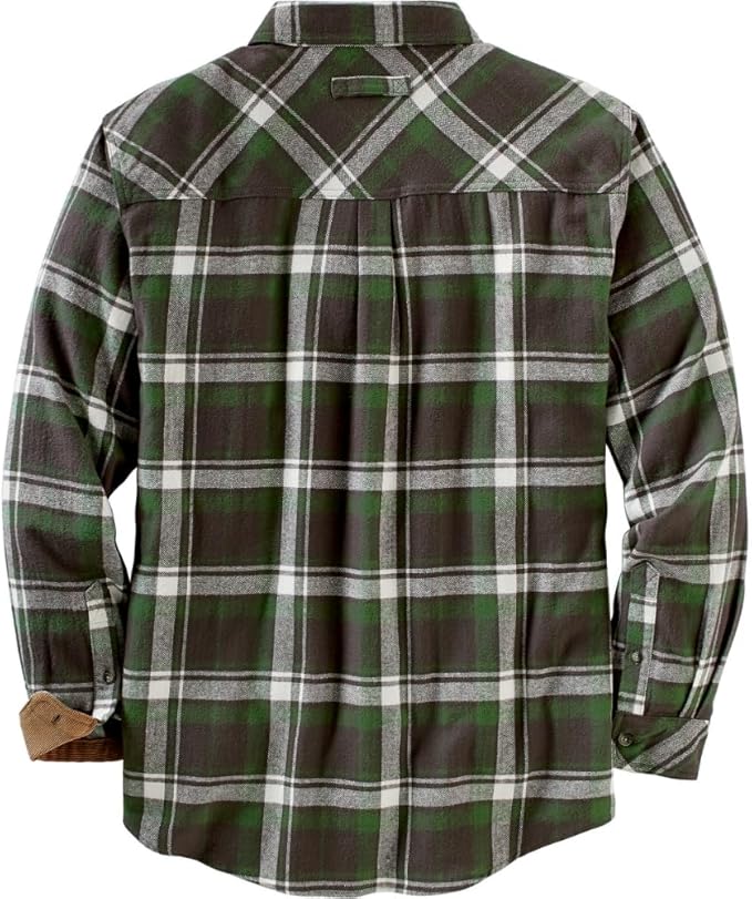 Legendary Whitetails Mens Long Sleeve Button Down 100% Cotton Flannel Shirt