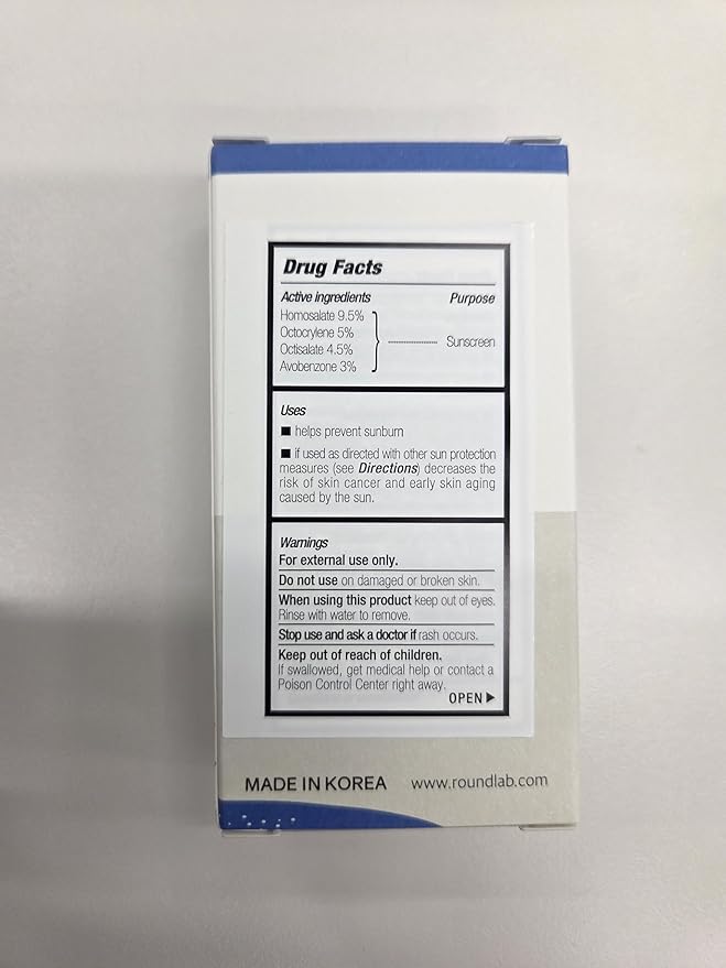 ROUND LAB Birch Juice Moisturizing Sun Stick DUO Broad Spectrum SPF 50+, 1.34oz, Sunscreen Stick for face and body, No White Cast, Non-Sticky, Travel-Friendly, Protector Solar Barra, Korean Sunscreen