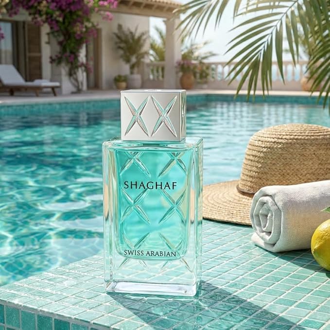 Swiss Arabian Shaghaf (Masculine) - Luxury Products From Dubai - Long Lasting Personal EDP Spray Fragrance - A Seductive Signature Aroma - 2.5 Oz