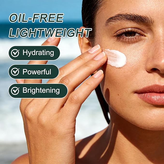 Silky Moisture Sunscreen, Moisture Daily Sunscreen, Korean SPF 50+ PA++++ Clear Filter Sun Essence, No White Cast, Hydrating, Moisturizing, Cools Down, Light Finish