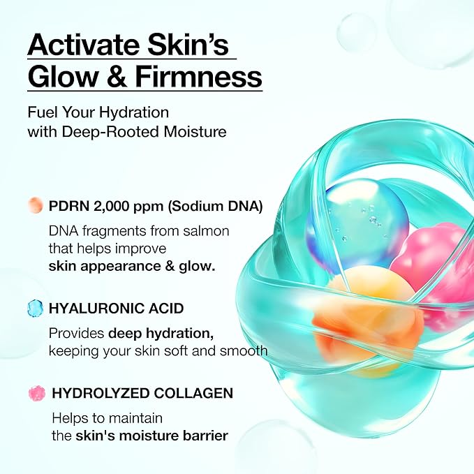 ANUA PDRN Collagen Glow Facial Serum Spray, Hydrating Face Mist, Hyaluronic Acid, dewy glass finish, All Skin Types, Instant Plumping Hydration, Firming Care, Korean Skincare, 3.38 fl oz (Pack of 2)