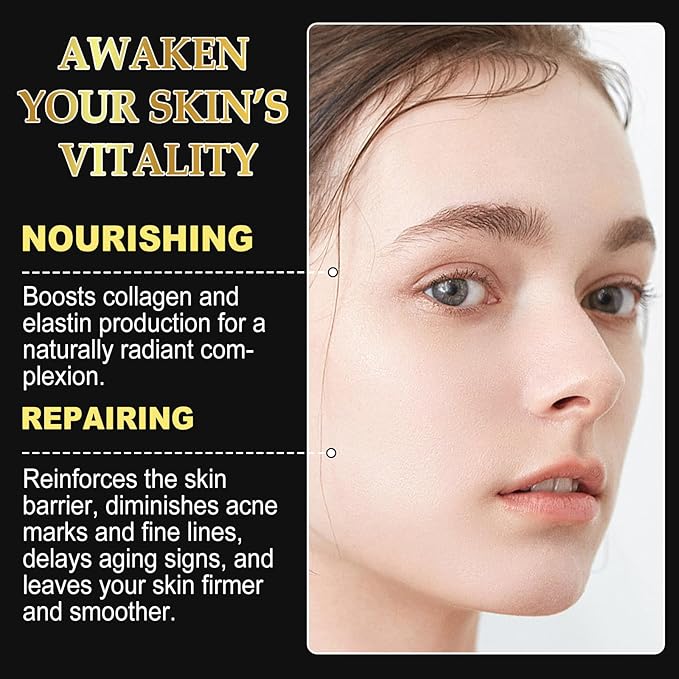 6 Pack Advanced Snail Mucin Glass Glow Face Masks, Collagen Face Mask, Hydrating Overnight Hydrogel Mask for All Skin Types