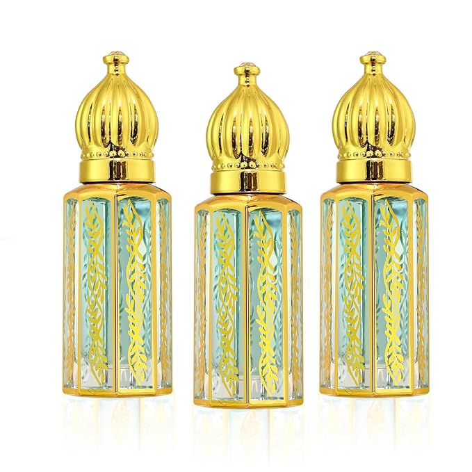 Arabian Perfume for Women, 3Pack Arabic Long Lasting Perfume Oil, Luxury Arab Parfume Oil for Women, Soft Parfume Arabe 1.2FL OZ Baby Green Eau de Parfum