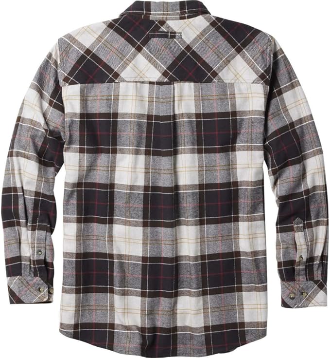Legendary Whitetails Mens Long Sleeve Button Down 100% Cotton Flannel Shirt