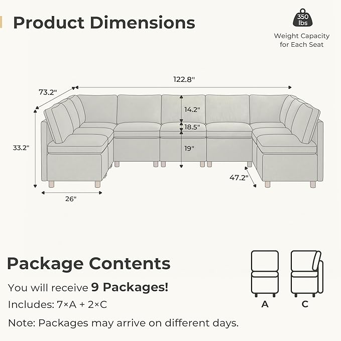 SITJOY Breakfast Nook Bench with Storage, Modular Corner Kitchen Banquette Seating, Dining Settee Couch, Upholstered Dining Bench with Back, Soft-to-Touch Fabric in Green, 9-Seat U Shaped Nook
