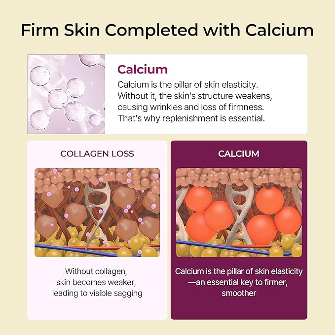 Dr.Melaxin Calcium Multi Balm Stick, Collagen & Elastin Wrinkle Stick, All-in-One Hydrating Balm, Eye & Neck Balm, Makeup Base & Face Moisture Balm, Korean Skincare, 0.31 oz