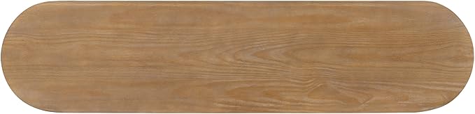 Merax 62.8" Solid Pine Dining Bench with Thick Block Legs – Rustic Modern Wood Seating for 3 Adults, Heavy Duty 350lbs Capacity, Natural Finish for Farmhouse Dining Room & Kitchen