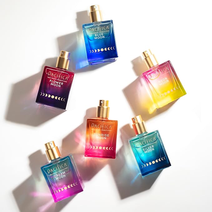 パシフィカ ドリーム ムーン ウィメンズ スプレー パフューム 1fl oz – 長持ちするフローラルウッディフレグランス – ローズ、パチョリ、サンダルウッド – 100%ヴィーガン、クルエルティフリー、フタル酸エステル不使用