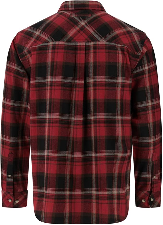 Legendary Whitetails Mens Long Sleeve Button Down 100% Cotton Flannel Shirt