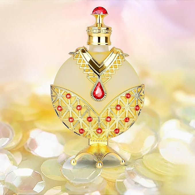 Gold Arabian Concentrated Perfume Oil, Arabic Perfumes for Women, Arabian Perfumes Oill- Long Lasting Perfume Oil (12ml)
