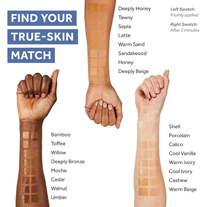 No7 Lift & Luminate Triple Action Serum Foundation - Honey - Liquid Foundation Makeup with SPF 15 for Dewy, Glowy Base - Radiant Serum Foundation for Mature Skin (30ml)